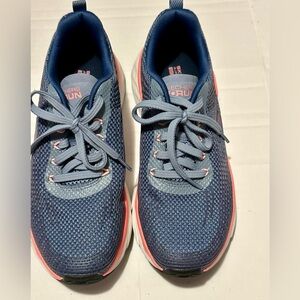 Skechers Navy and Coral Shoes, size 7.5